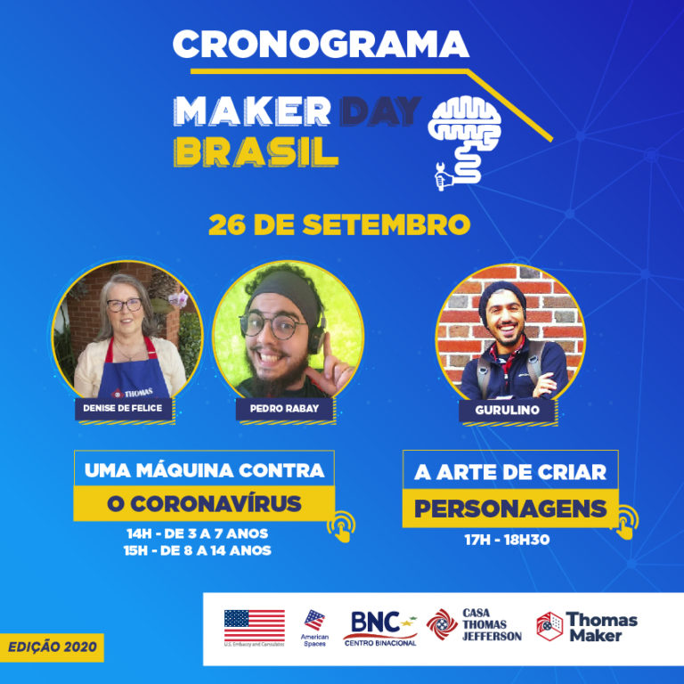 Uberlândia participa do Maker Day Brasil com versão 1OO% on line