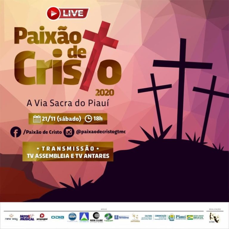 Ator Roberto Rowntree participa pela 8ª vez da “Paixão DE Cristo”, no grupo de teatro Monte Castelo em Teresina