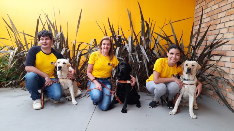 Instituto Magnus realiza doação de mais seis cães-guias