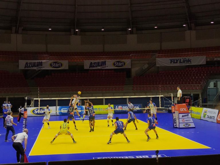 Arena Sabiazinho recebe hoje (11) jogo da Superliga de Vôlei