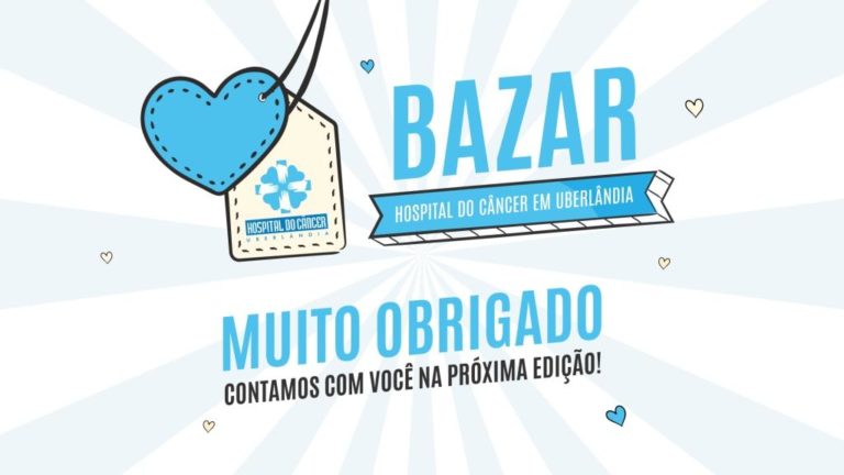 Bazar do Hospital do Câncer é sucesso e todas as peças se esgotam