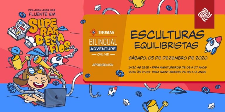 Esculturas Equilibristas: um jeito novo de aprender inglês