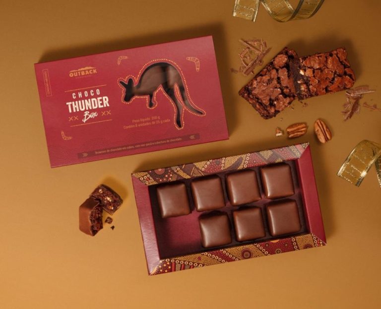 Outback lança Choco Thunder Box: icônico brownie da marca é a opção perfeita de presente para o fim de ano