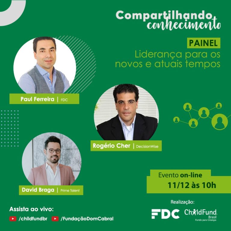 Liderança engajadora é tema de evento da FDC e ChildFund