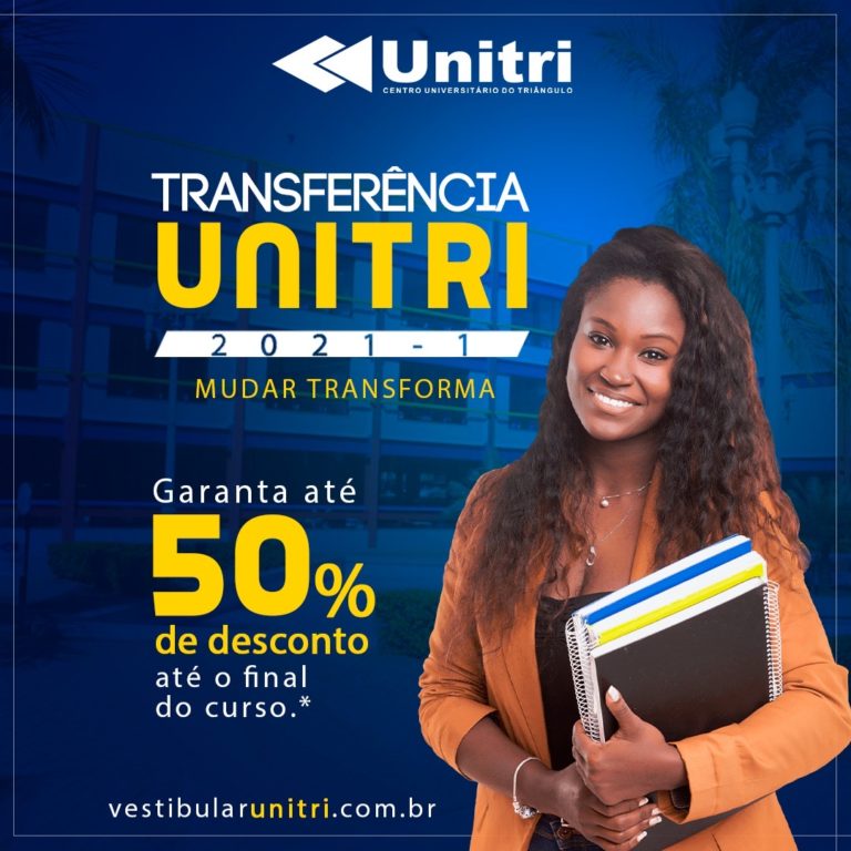 Mudar transforma! Transfira o curso de graduação para a Unitri!