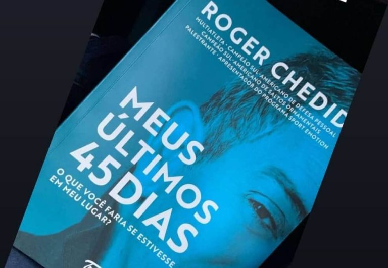 História emocionante e milagrosa de Roger Chedid é contada no livro “Meus Últimos 45 Dias”