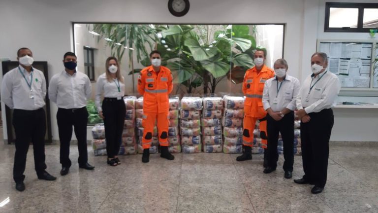 Sicoob Creditril contribui com a campanha do 5º Batalhão do Corpo de Bombeiros de Uberlândia-MG