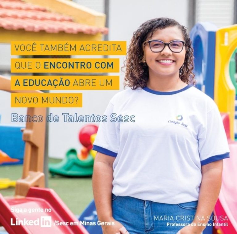 Sesc oferece vagas de emprego em várias cidades de MG