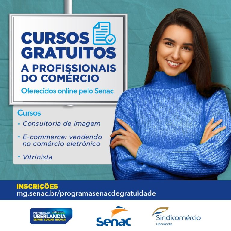 Cursos profissionalizantes gratuitos seguem com inscrições abertas