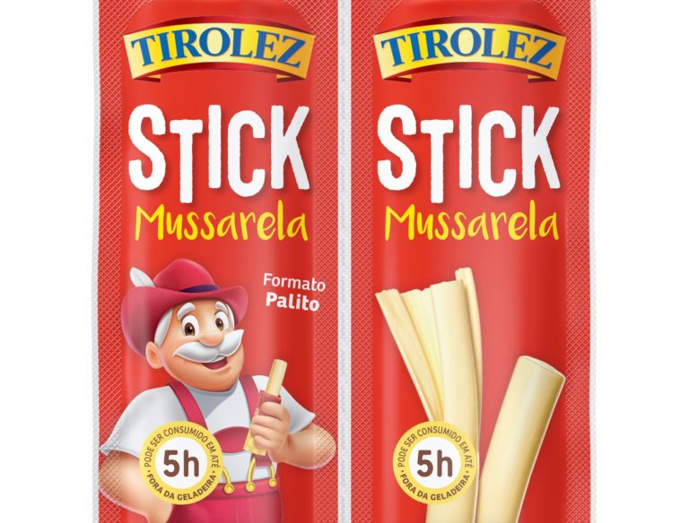 Tirolez Stick de Mussarela é nova opção de lanche prático, saboroso e nutritivo