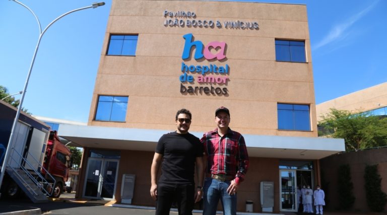 Pavilhão “João Bosco & Vinícius” é inaugurado no Hospital de Amor de Barretos