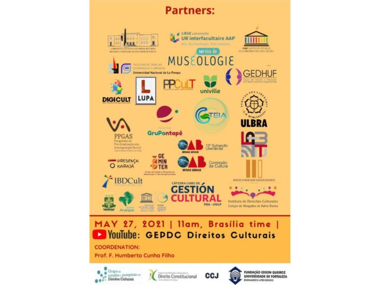 Evento com representante da UNESCO promove o lançamento do X Encontro Internacional de Direitos Culturais