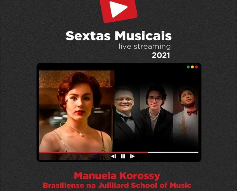 Sextas Musicais: soprano brasiliense aprovada na Juilliard faz show de despedida