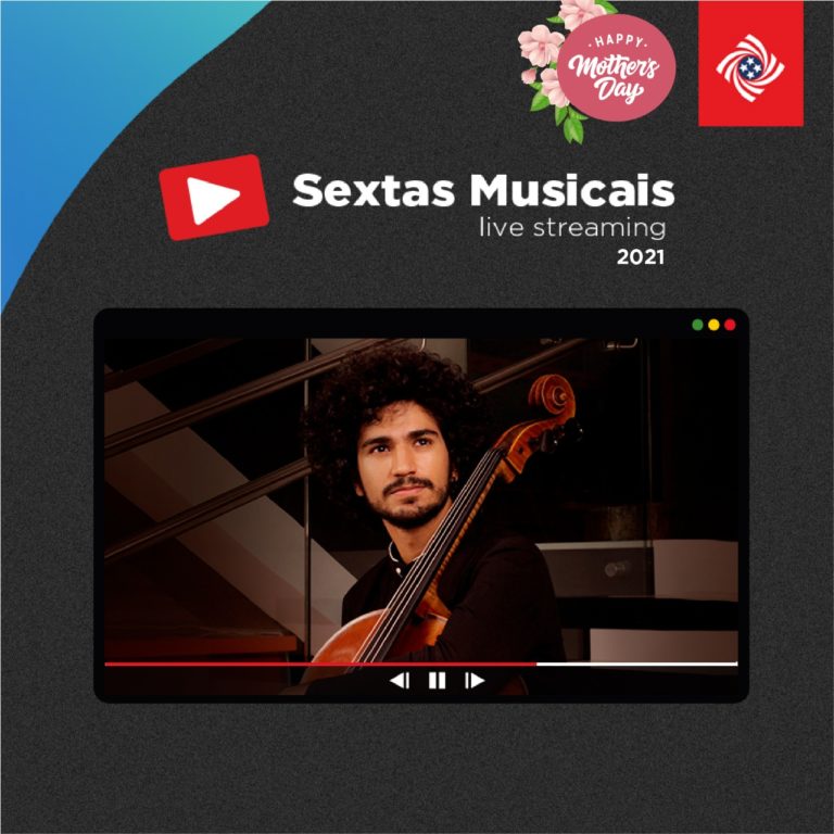 Sextas Musicais: jovem talento do violoncelo se apresenta nesta sexta (7)