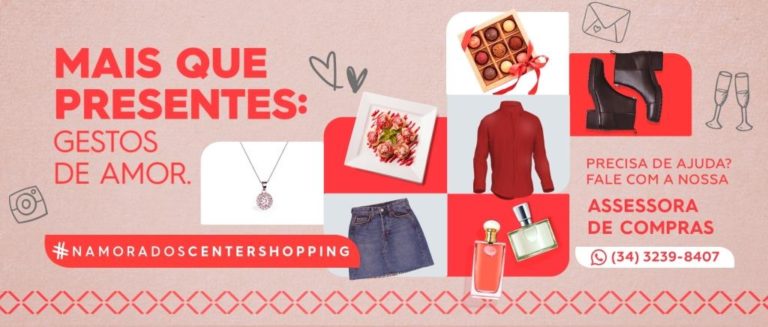 Center Shopping celebra o amor com histórias apaixonadas no Dia dos Namorados