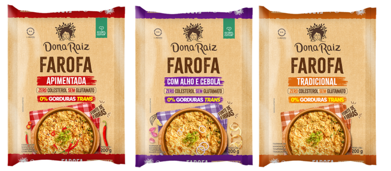 Dona Raiz lança farofa funcional