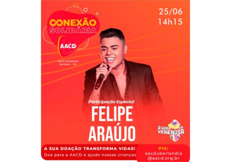 Amanhã tem Conexão Solidária com Felipe Araújo