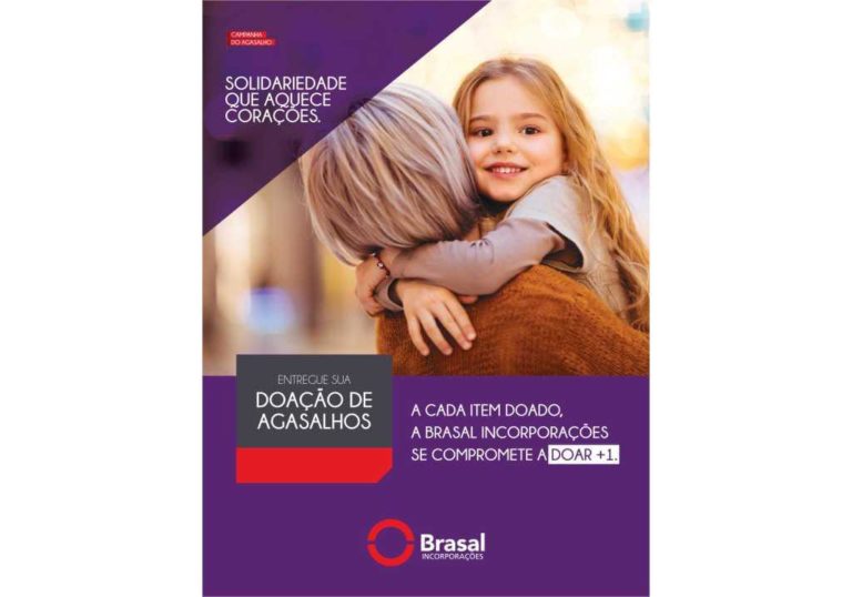 Solidariedade em tempo de inverno: Brasal lança campanha do agasalho em Brasília, Goiânia e Uberlândia