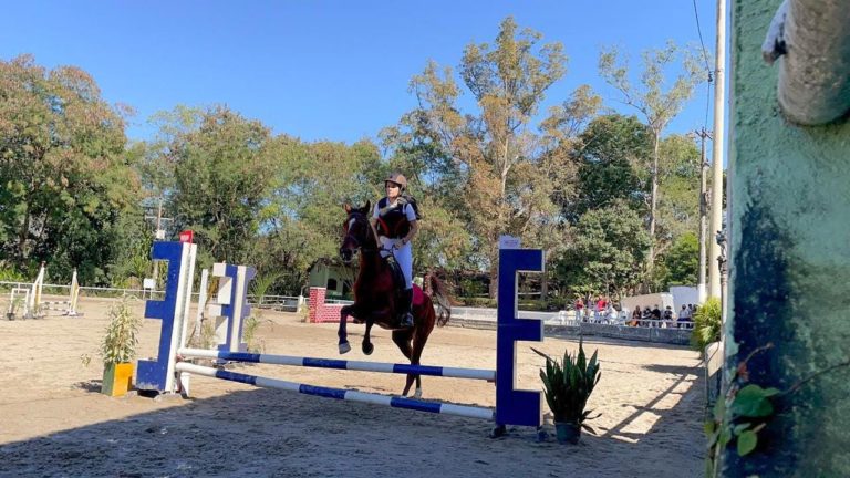 Bruna Guimarães por 3 segundos não vence o campeonato de hipismo
