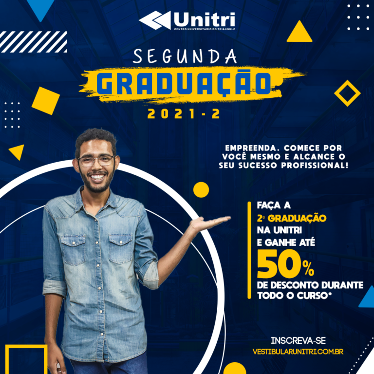 UNITRI com descontos na Segunda Graduação