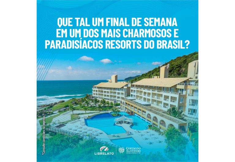 Librelato lança promoção de viagem para o Resort Costão do Santinho, em SC