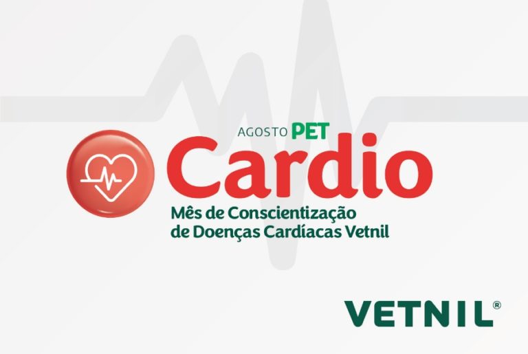 Vetnil® lança Campanha Agosto Pet Cardio para reforçar aos tutores a importância da investigação e monitoramento de cardiopatias em animais de estimação