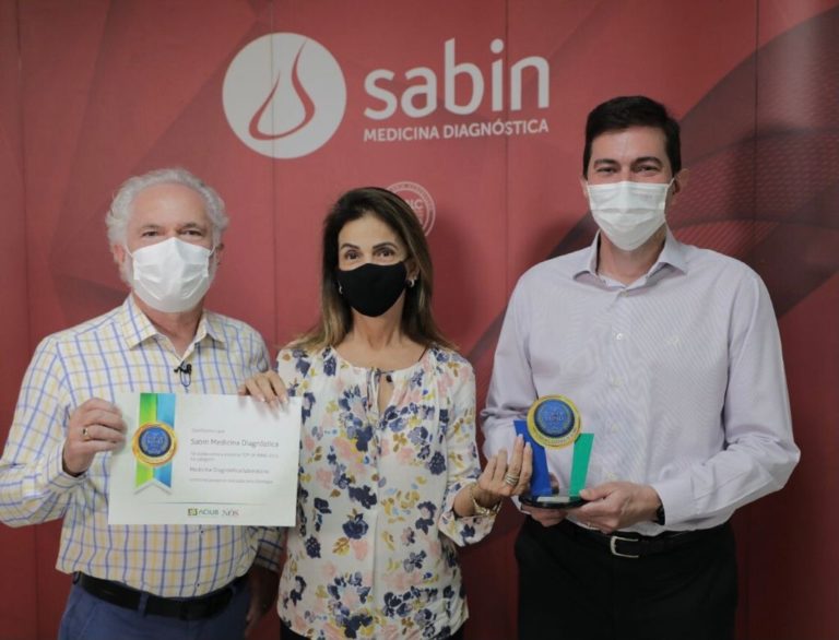 Sabin foi eleito Top Of Mind na categoria Medicina Diagnóstica/Laboratório em Uberlândia