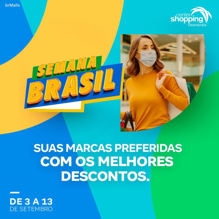 Shoppings da brMalls projetam vendas acima de 2019 com a Semana do Brasil