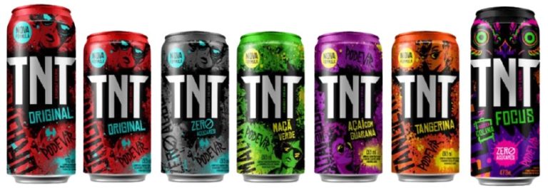 TNT Energy Drink lança novas embalagens, novo sabor e ganha campanha com Alok e Nobru