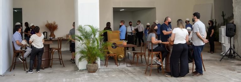 Futuros moradores do Sense Touch visitaram o empreendimento