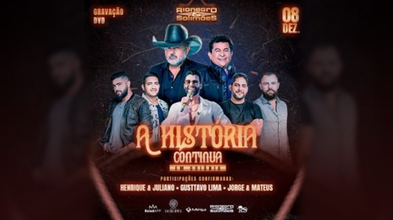 Rionegro e Solimões anunciam participações de Gusttavo Lima, Henrique e Juliano e Jorge e Mateus no novo DVD