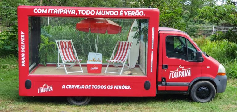 Em ação inédita, Itaipava leva o verão por todo o país
