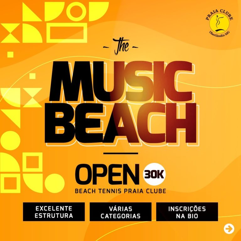 The Music Beach: um dos maiores campeonatos de Beach Tennis do Interior do Brasil