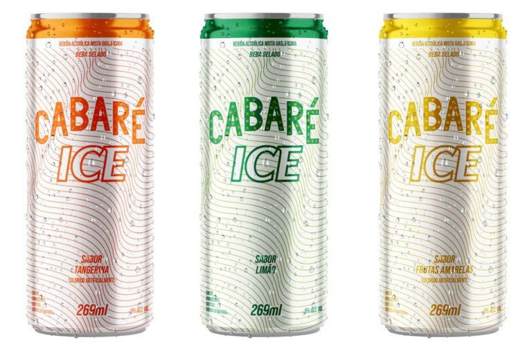Cabaré Ice lança novas embalagens e novo sabor Tangerina para o verão