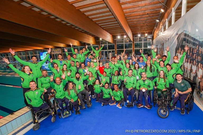 Natação paralímpica do Praia Clube volta pra casa com 42 medalhas de ouro