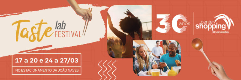 Taste Lab Festival chega ao Center Shopping, com os melhores sabores e atrações musicais ao ar livre