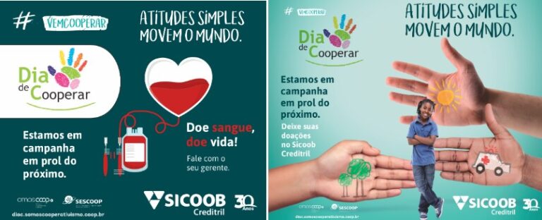 Sicoob Creditril lança campanha solidária