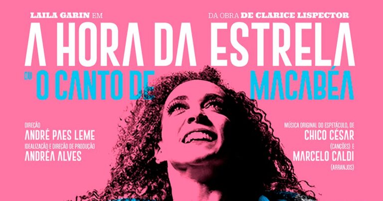 Musical mostra a última obra de Clarice Lispector