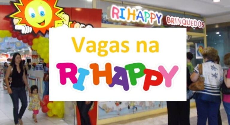 O Grupo Ri Happy abre vagas temporárias em Uberlândia