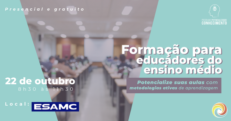 Empresa de soluções educacionais oferece workshop gratuito em Uberlândia para educadores do ensino médio