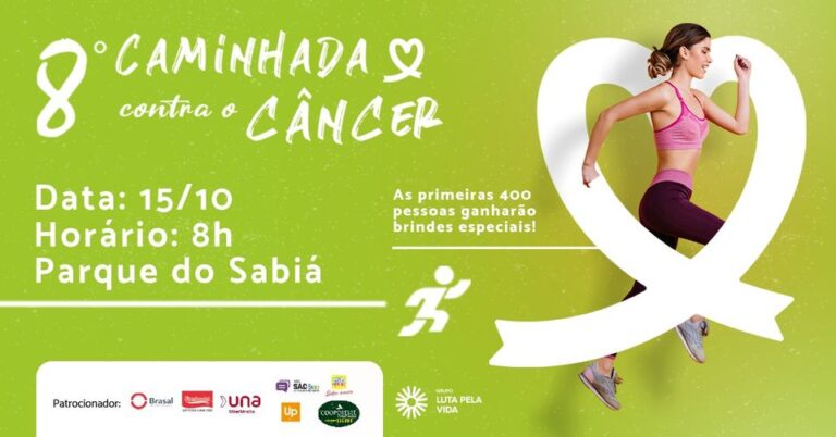 Up Brasil apoia Caminhada Contra o Câncer em Uberlândia