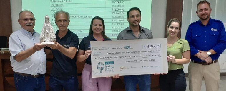 Região do Cerrado Mineiro faz doação ao Hospital do Câncer de Patrocínio
