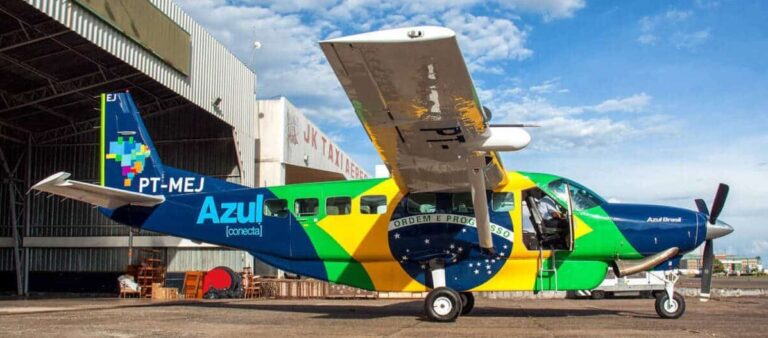 Azul inicia operação regular em Araxá