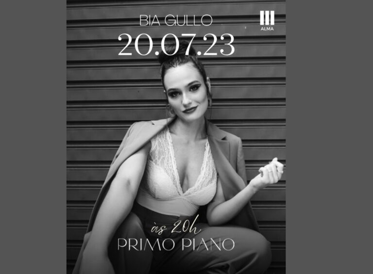 Bia Gullo se apresenta neste quinta no Primo Piano Bar, em São Paulo