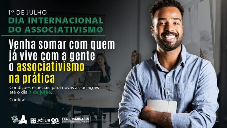 Aciub promove ações na Semana do Associativismo, em parceria com Federaminas