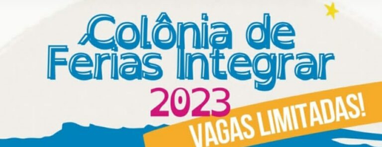 Está chegando a colônia de férias da Integrar Lazer