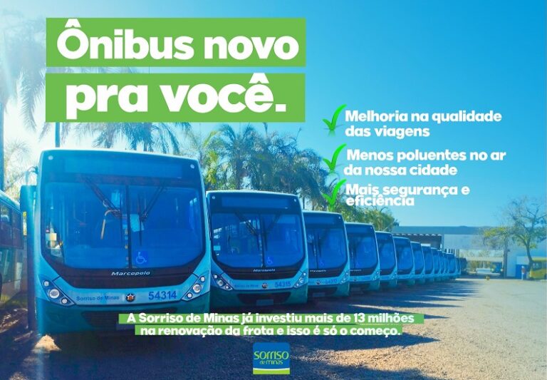 Sistema de Transporte Público Municipal investe R$ 50 milhões em novos veículos
