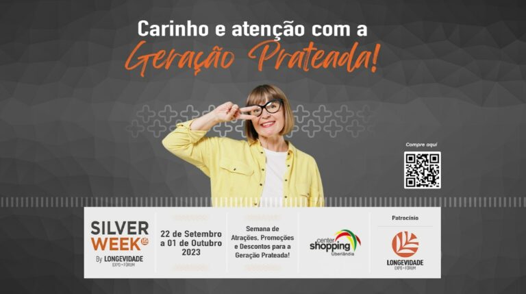 Center Shopping promove ‘Semana Prateada’, com vantagens exclusivas em compras, Aula de Zumba, Alongamento e Funcional para o público 50+