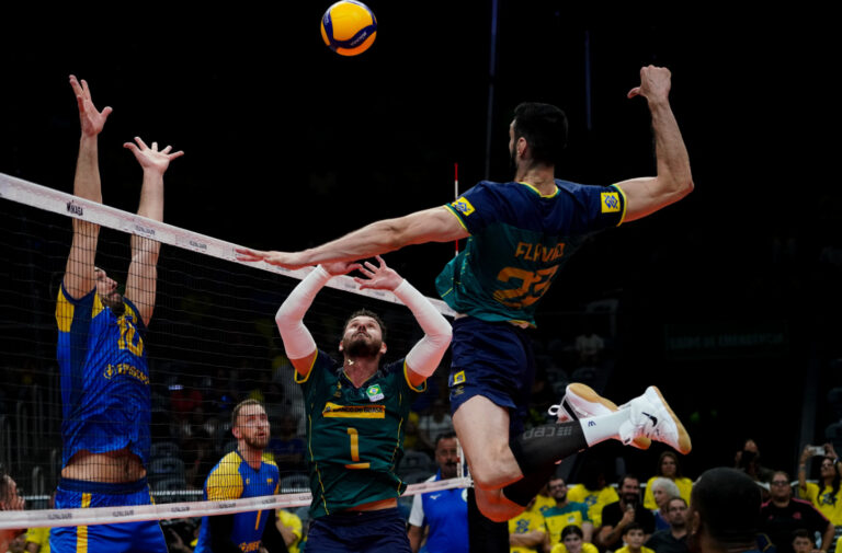 Seleção masculina vence a Ucrânia e chega à terceira vitória no Pré-Olímpico