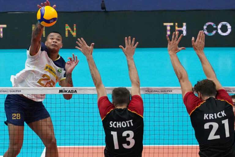 Brasil é superado pela Alemanha no Pré-Olímpico masculino